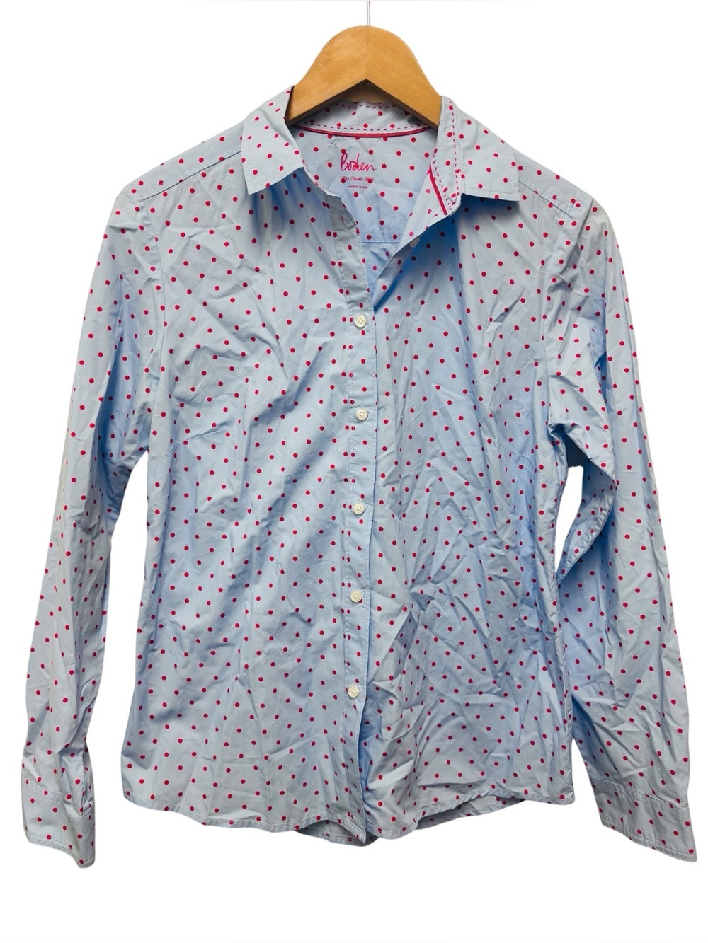Boden The Classic Shirt Polka Dot